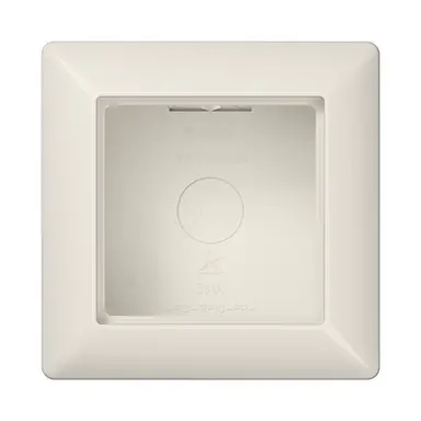 JUNG AS 581 A W opbouwbak 1-voudig AS500 creme