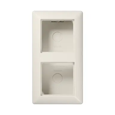 JUNG AS 582 A W opbouwbak 2-voudig AS500 creme