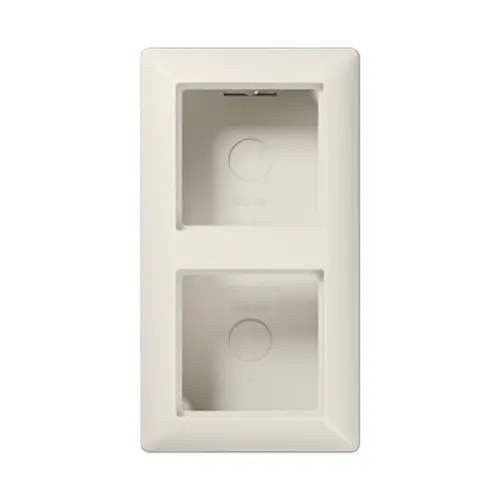 JUNG AS 582 A W opbouwbak 2-voudig AS500 creme