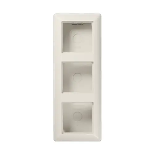 JUNG AS 583 A W opbouwbak 3-voudig AS500 creme