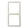 JUNG CD 582 W afdekraam 2-voudig CD500 creme