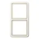 JUNG CD 582 W afdekraam 2-voudig CD500 creme