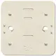 JUNG 328 bodemplaat enkelvoudig AP600 creme