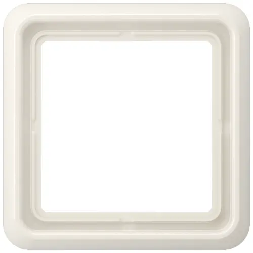 JUNG CD 581 W afdekraam 1-voudig CD500 creme