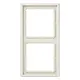 JUNG LS 982 W afdekraam 2-voudig LS990 creme