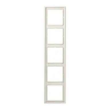 JUNG LS 985 W afdekraam 5-voudig LS990 creme