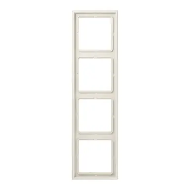 JUNG LS 984 W afdekraam 4-voudig LS990 creme