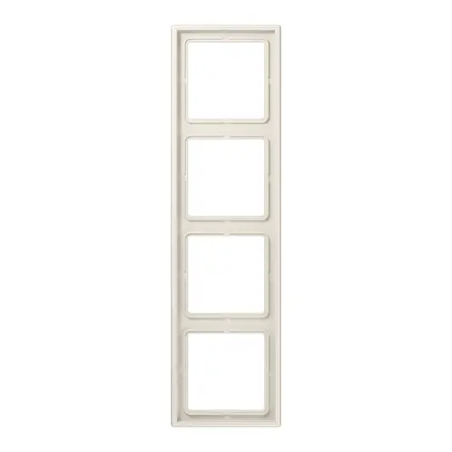 JUNG LS 984 W afdekraam 4-voudig LS990 creme