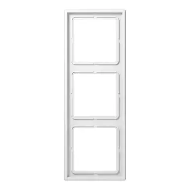JUNG LS 983 WW afdekraam 3-voudig LS990 alpine wit