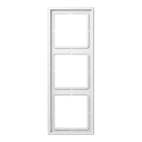 JUNG LS 983 WW afdekraam 3-voudig LS990 alpine wit