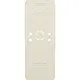 JUNG 328-626 bodemplaat 3-voudig combinaties schakelaar/contactdoos vlamwerend AP600 creme