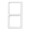 JUNG CD 582 WW afdekraam 2-voudig CD500 alpine wit
