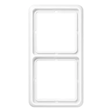 JUNG CD 582 WW afdekraam 2-voudig CD500 alpine wit