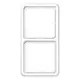 JUNG CD 582 WW afdekraam 2-voudig CD500 alpine wit