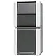 JUNG 876 W combinatie wandcontactdoos en schakelaar opbouw IP44 verticaal WG800