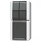 JUNG 875 W combinatie serieschakelaar opbouw IP44 verticaal WG800