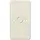JUNG 328-676 bodemplaat 2-voudig combinaties schakelaar/contactdoos vlamwerend AP600 creme