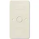 JUNG 328-676 bodemplaat 2-voudig combinaties schakelaar/contactdoos vlamwerend AP600 creme