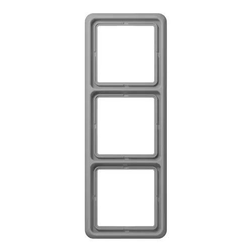 JUNG CD 583 GR afdekraam 3-voudig CD500 grijs