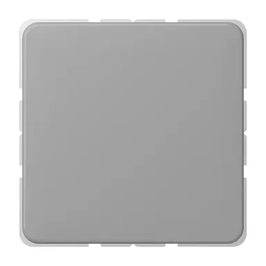 JUNG CD 594-0 GR centraalplaat blinddeksel incl. draagframe CD500 grijs
