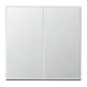JUNG AL 2995 schakelwip 2-voudig LS990 aluminium