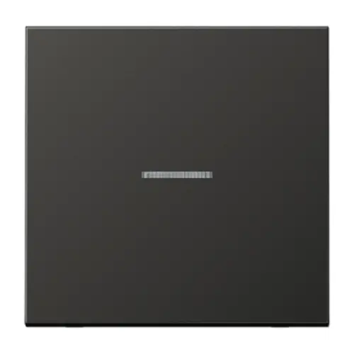 JUNG AL 2990 KO5 AN schakelwip met controlevenster LS990 antraciet gelakt aluminium