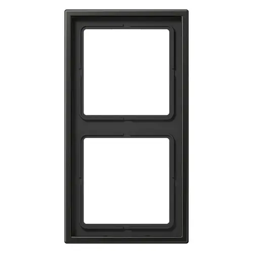 JUNG AL 2982 AN afdekraam 2-voudig LS990 antraciet gelakt aluminium
