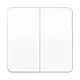 JUNG CD 595 WW schakelwip 2-voudig CD500 alpine wit