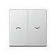 JUNG A 595 P AL wip tbv jaloezieschakelaar A-range aluminium