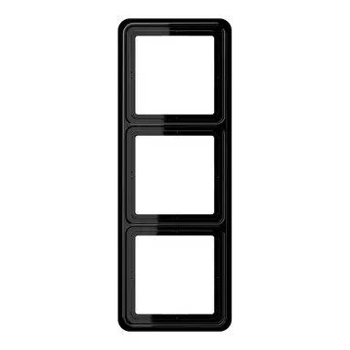 JUNG CD 583 SW afdekraam 3-voudig CD500 zwart glans