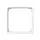 JUNG A 590 Z WW verloopplaat 50 x 50 mm A-range alpine wit
