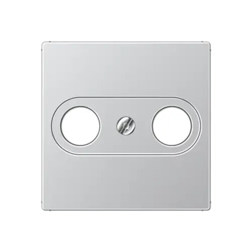 JUNG A 561 PLTV AL centraalplaat antenne-coax A-range aluminium