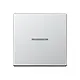 JUNG A 590 KO5 AL schakelwip met controlevenster A-range aluminium