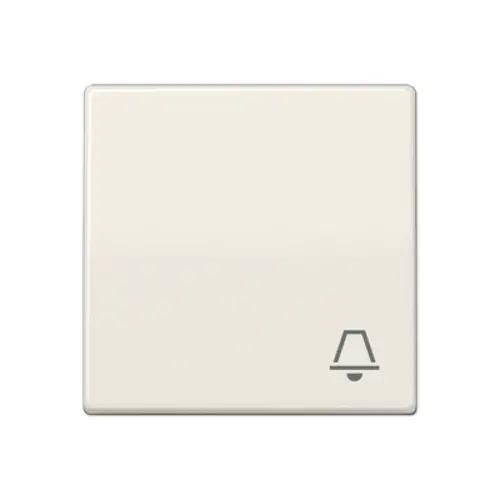 JUNG AS 591 K schakelwip met belsymbool AS500 creme