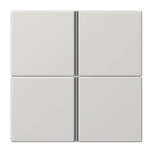 JUNG LS 404 TSA LG Viervoudige drukker Tastrelais