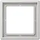 JUNG LS 981 LG afdekraam 1-voudig LS990 lichtgrijs