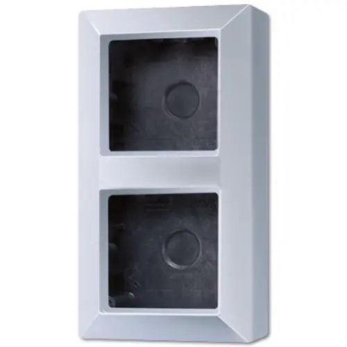 JUNG AS 582 A AL opbouwbak 2-voudig A-range aluminium
