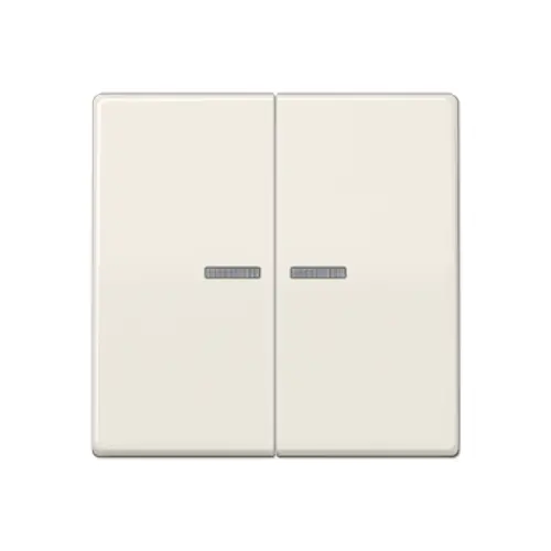 JUNG AS 591-5 KO5 schakelwip 2-voudig met controlevenster AS500 creme