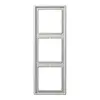 JUNG LS 983 LG afdekraam 3-voudig LS990 lichtgrijs