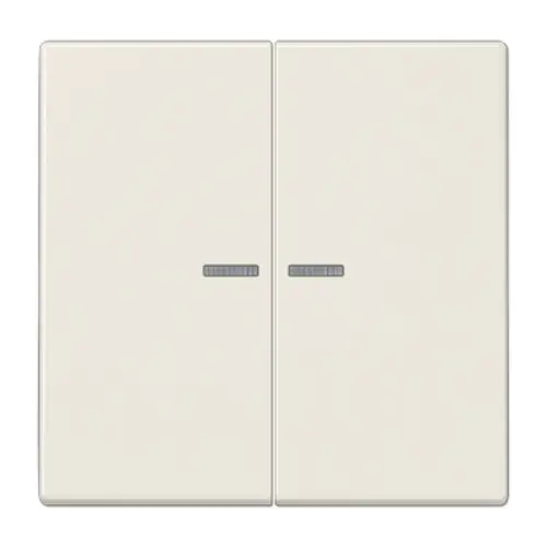 JUNG LS 995 KO5 schakelwip 2-voudig met controlevenster LS990 creme