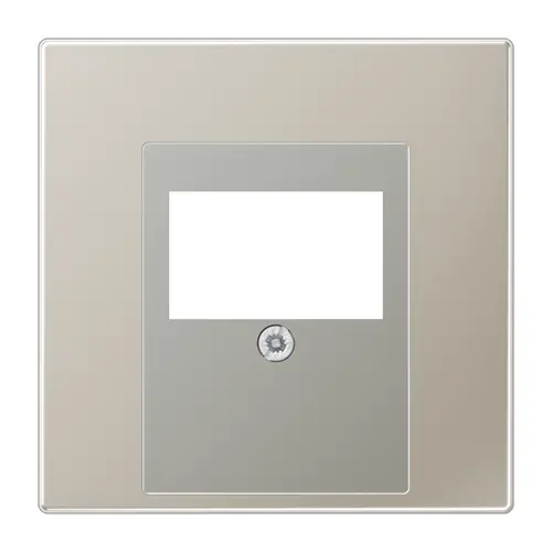 JUNG ES 2969 T centraalplaat multimedia LS990 edelstaal