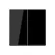 JUNG A 595 SW schakelwip 2-voudig A-range zwart glans