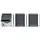 JUNG 8230 W wandcontactdoos 3-voudig randaarde opbouw IP44 horizontaal