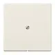 JUNG LS 990 A centraalplaat snoer invoer incl. draagframe LS990 creme
