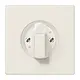 JUNG LS 1941 draaiknop tbv jaloezie of draaischakelaar LS990 creme