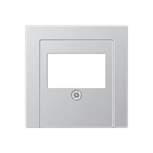 JUNG A 569 PLT AL centraalplaat multimedia A-range aluminium