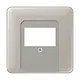 JUNG CD 569 T PT centraalplaat multimedia CD500 platina