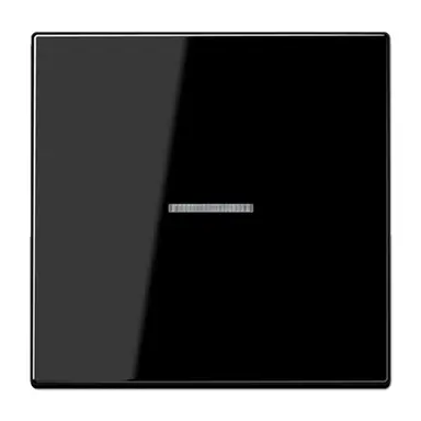 JUNG LS 990 KO5 SW schakelwip met controlevenster LS990 zwart glans