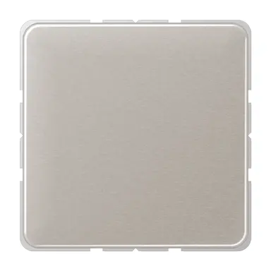 JUNG CD 594-0 PT centraalplaat blinddeksel incl. draagframe CD500 platina