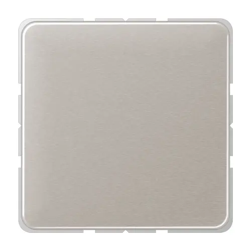 JUNG CD 594-0 PT centraalplaat blinddeksel incl. draagframe CD500 platina